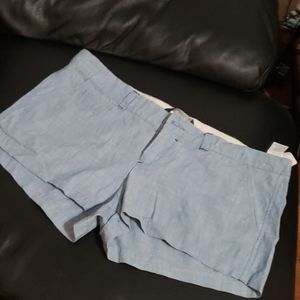 Zara Chambray shorts